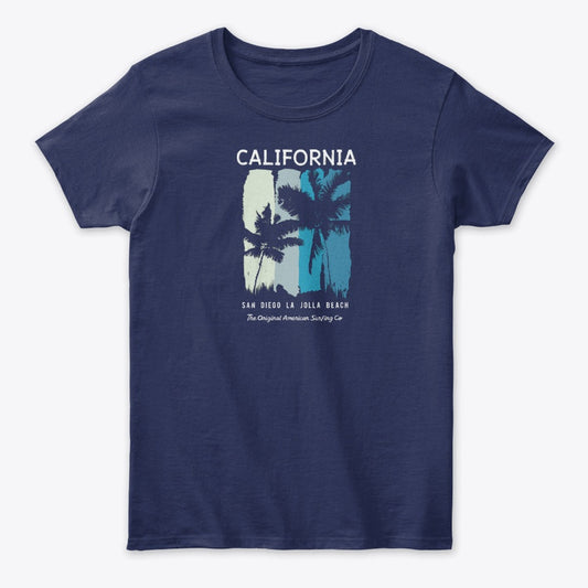 Women - Words T Shirt - California