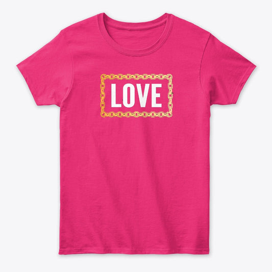 Women - Words T Shirt - Love