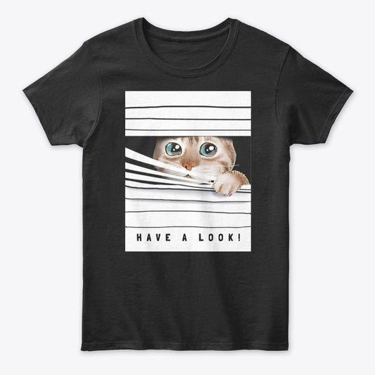 Women - Cat T Shirt - Have a Look