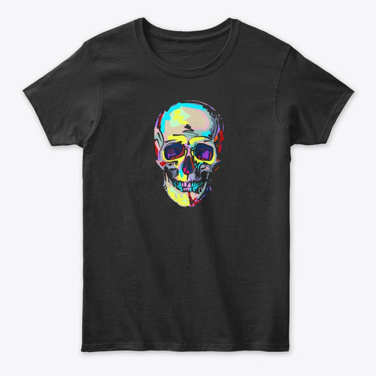 Women T Shirt Skeleton - Colors - Multicolor
