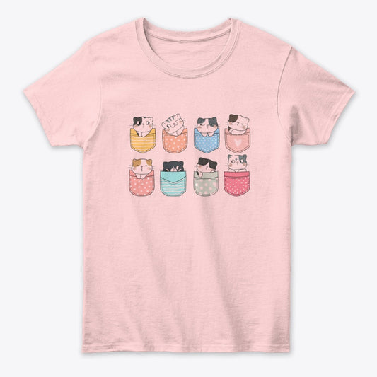Women - Cat T Shirt - Cats