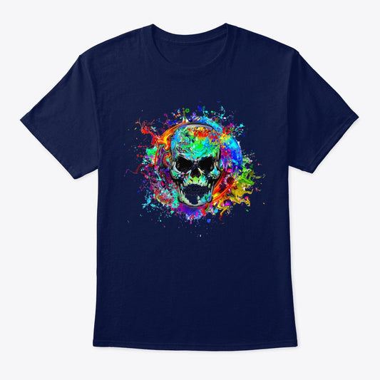 Men T Shirt Skeleton - Colors - Multicolor