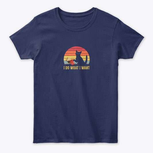 Women - Cat T Shirt - What i Want