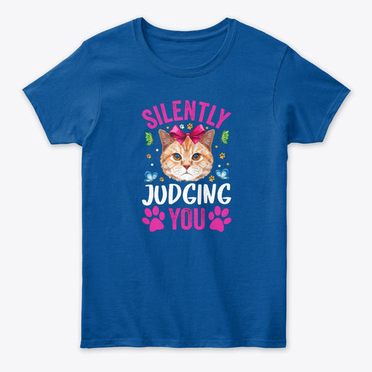 Women - Cat T Shirt - Judging You