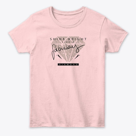 Women - Words T Shirt - Shine Bright