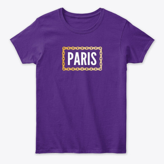 Women - Words T Shirt - Paris