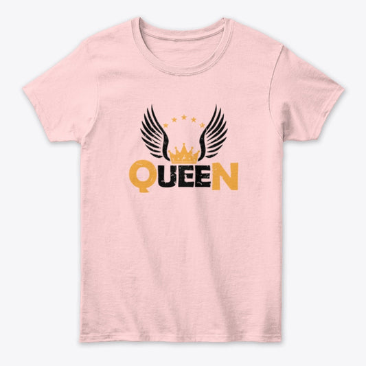 Women - Words T Shirt - Queen