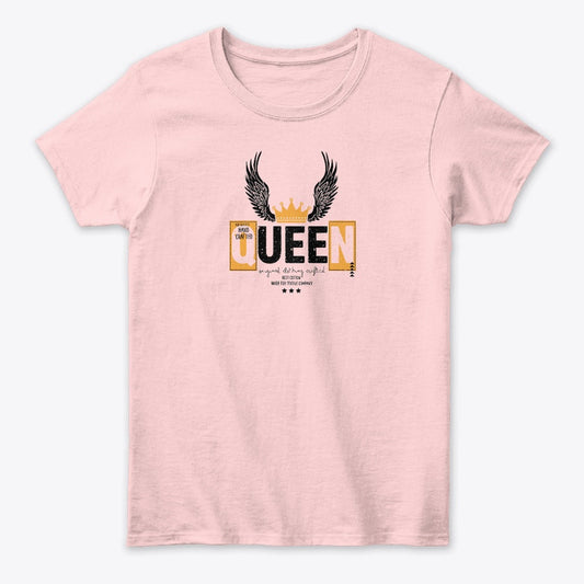 Women - Words T Shirt - Queen